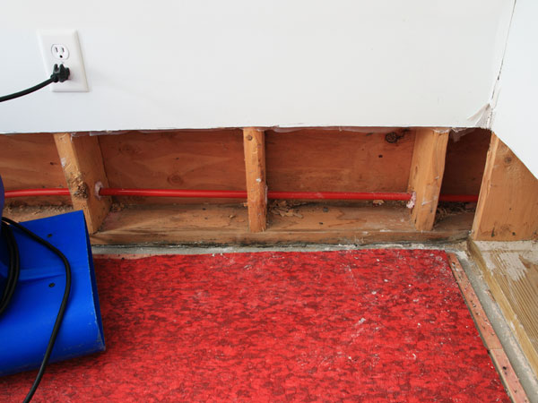 carpet cleaning at corners