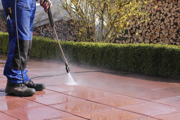 power cleaning equipment for grout tiles